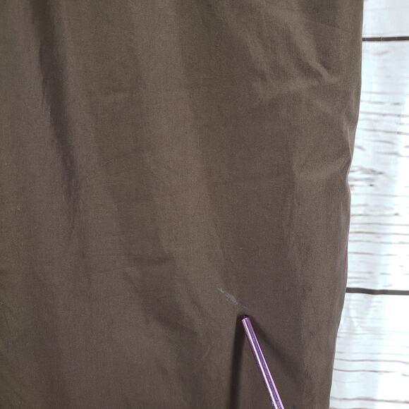 Zero Exposure Girls Brown Snow Ski Bib Overall Pants Size L 6X - Picture 7 of 16